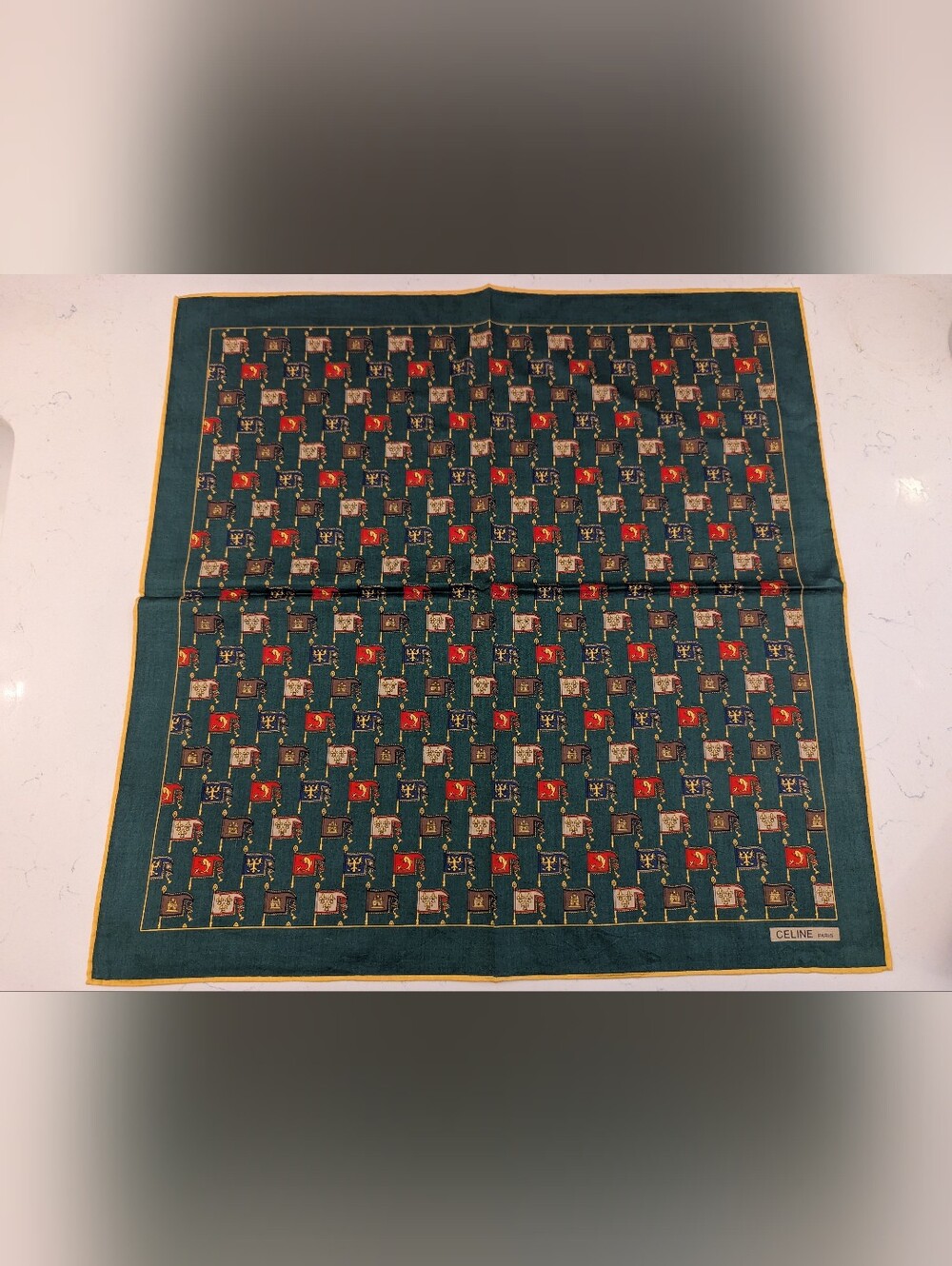 Celine Vintage Scarf Square